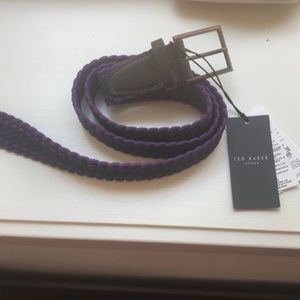 Men’s Beautiful Ted Baker two color woven belt